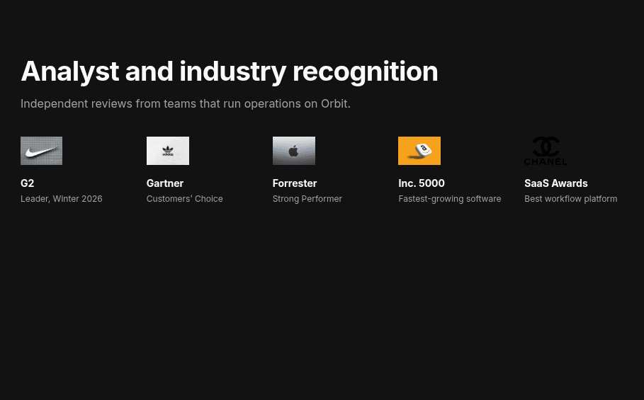 Logos · Awards and press