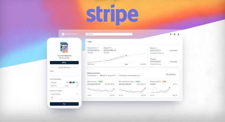 Stripe screenshot