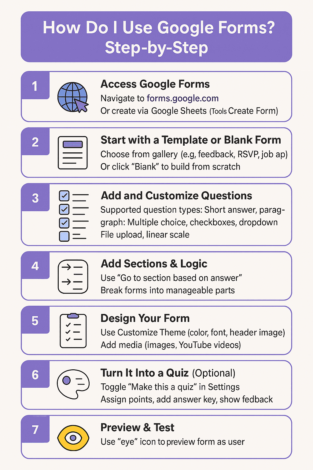 Google Forms screenshot